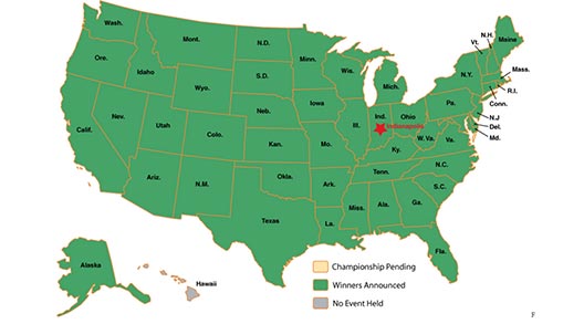 Interactive Map: Grand Champions by State